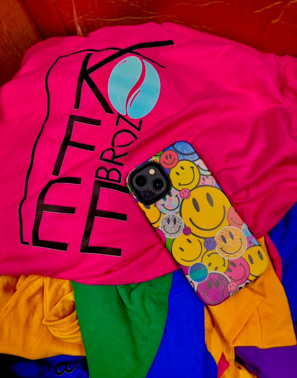 Pink Kofee Broz school uniform tee